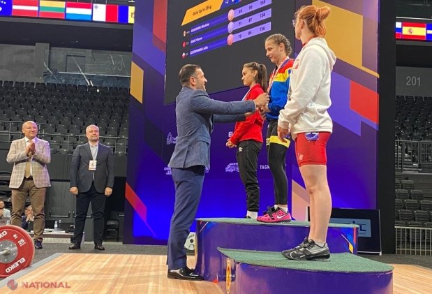 GALERIE FOTO // R. Moldova, din nou la ÎNĂLȚIME - nouă MEDALII, inclusiv patru de AUR, pentru atleții noștri la Campionatul European de Haltere