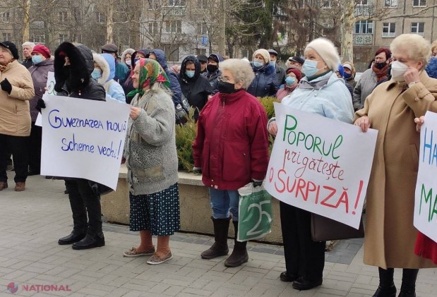 Proteste în mai multe localități ale R. Moldova, organizate de Partidul „ȘOR”: „Răbdarea oamenilor a ajuns la limită, actuala guvernare trebuie să plece!”