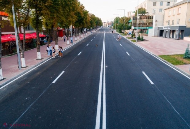 FOTO // Ilan Șor a inaugurat strada principală din Orhei, după ce aceasta a fost REPARATĂ capital