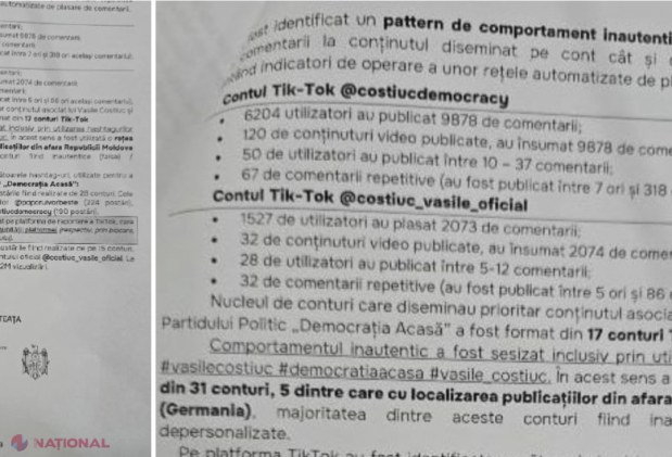 Soarta celor ȘASE mandate ale Partidului „Democrația Acasă” va fi DECISĂ de Curtea Constituțională. Formațiunea lui Vasile Costic va fi lipsită de finanțare de la bugetul de stat timp de 12 luni