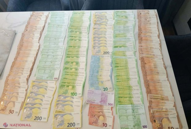 AUDIO, FOTO // „Munte de bani” la nordul R. Moldova: peste 120.000 de euro ridicați de procurori după destructurarea unei caracatițe a mitei în transporturi