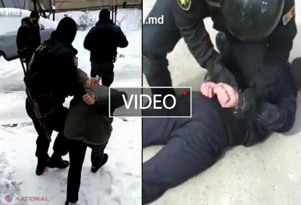 VIDEO // Tentatativă de JAF la un schimb valutar de la Botanica: Indivizii, reținuți