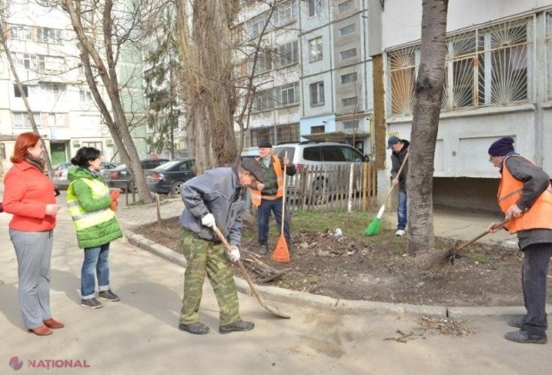 BILANȚ // Primăria Chișinău anunță că la marea curățenie de primăvară au participat peste 10 mii de oameni