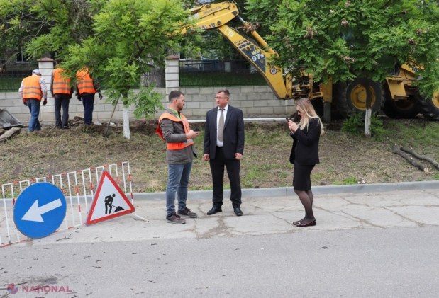 FOTO // În municipiul Orhei continuă RENOVAREA la scară largă a drumurilor: „Ca și restul lucrărilor de renovare a infrastructurii rutiere, facem aceste lucrări din surse proprii”