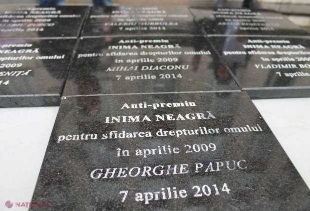 7 aprilie 2009 // Anti-premii pentru sfidarea drepturilor omului. Un judecător l-a aruncat