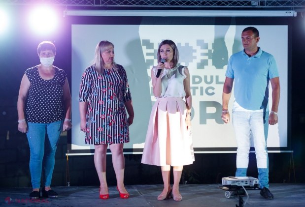 FOTO // Partidul „ȘOR” a aprins lumina în satul Neculăieuca, raionul Orhei