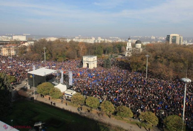Filat, despre mitingul din 3 noiembrie: „Am fost mulți, foarte mulți, așa cum am promis!”