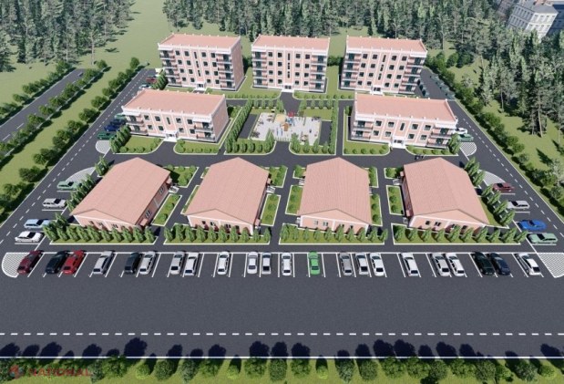 FOTO // Noi locuințe SOCIALE la Orhei: 500 lei lunar, fără dobândă, timp de 35 de ani
