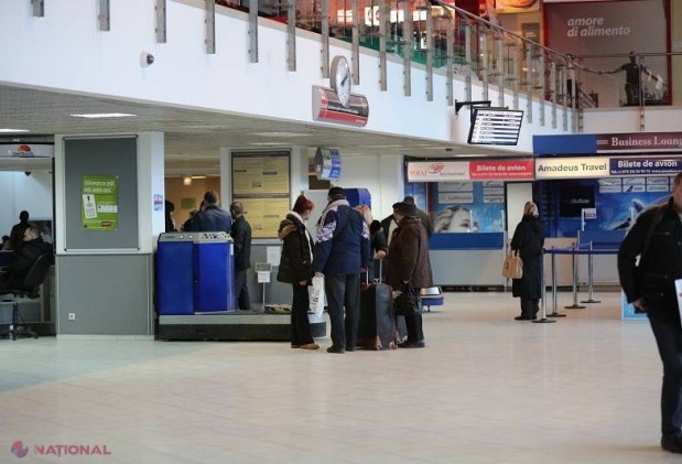 ALARMĂ falsă cu BOMBĂ pe Aeroportul Internaţional Chişinău