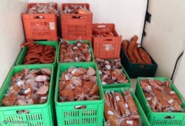 SUTE de kilograme de mezeluri fără acte de proveniență, în piețele din municipiul Bălți