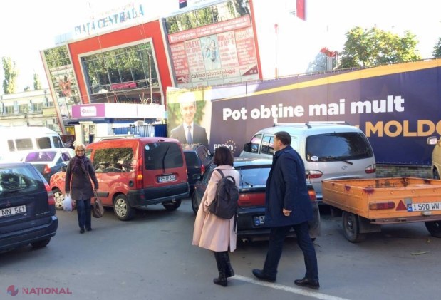 Unul din FAVORIȚII cursei prezidențiale a mers la Piața Centrală fără bodyguarzi: „Rămânem printre oameni, ca să auzim ce spune lumea”