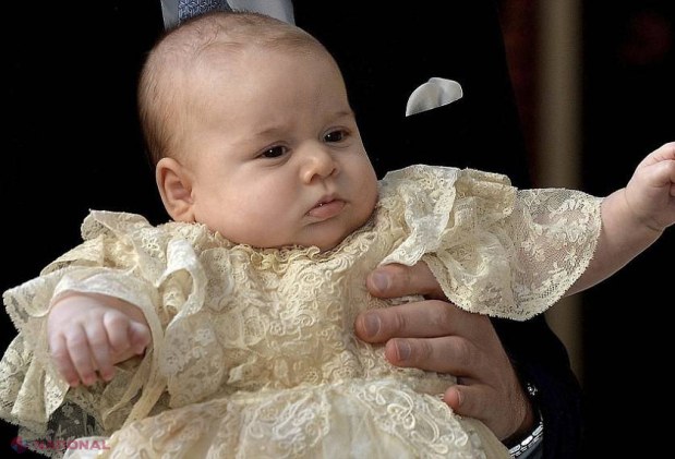 Fotografii de la botezul prințului George