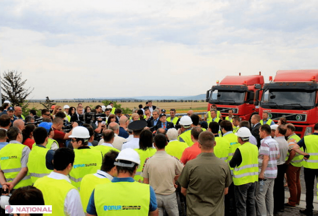 Cea mai mare INTERSECȚIE cu POD din R. Moldova a fost deschisă circulației: „Drum european pe bani americani”