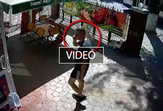 VIDEO // A adormit la terasa unui local din Chișinău și a rămas fără telefon: A văzut cine i l-a furat în aceste imagini