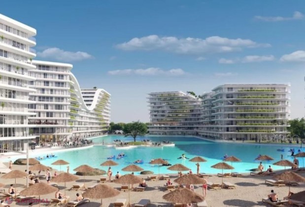 FOTO // La București se deschide PRIMA plajă artificială dintr-o capitală europeană. Este vorba de o investiție de 33 de MILIOANE de euro