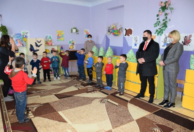 FOTO // „Echipa lui Ilan Șor continuă renovarea grădinițelor”. De condiții bune se bucură și copiii de la Clișova, Orhei. „O parte din mobilier nu fusese schimbat de 50 de ani”