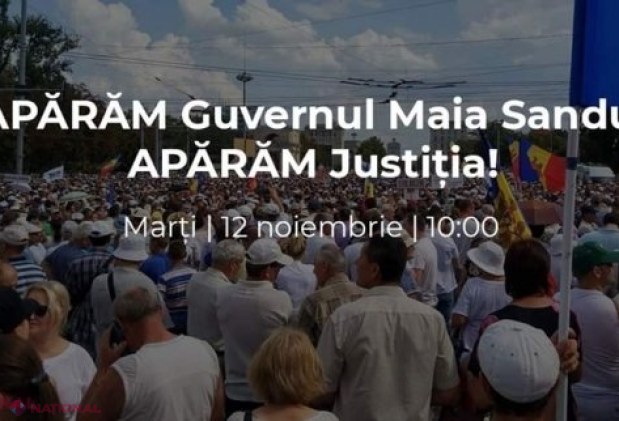 UPDATE, VIDEO // Miting de amploare în fața Parlamentului. Premierul DEMIS Maia Sandu a ieșit în fața mulțimii