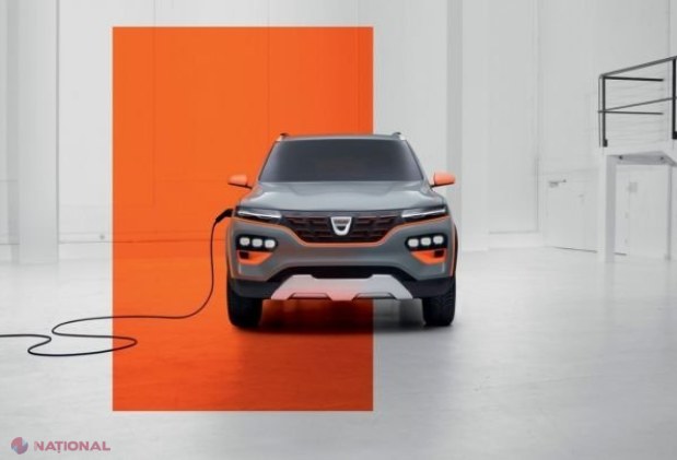 FOTO // Cum arată Dacia Spring, primul MODEL ELECTRIC al constructorului de la Mioveni