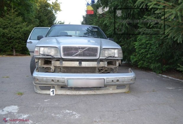 Mașina unui moldovean, filată de polițiștii români