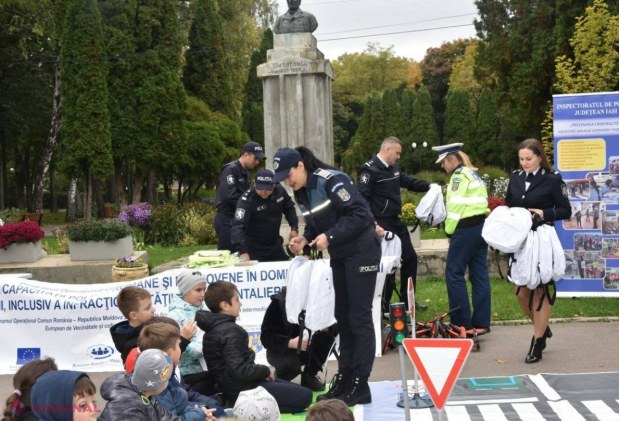 FOTO // Polițiști din R. Moldova, eveniment comun cu colegii de la Iași pentru prevenirea criminalității transfrontaliere