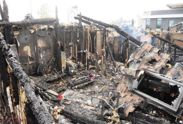 Pompierii au stabilit cauza prealabilă a INCENDIULUI de pe strada Pușkin