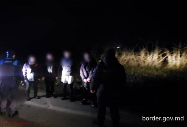 Patru ucraineni ar fi plătit câte 5 000 de dolari fiecare, pentru a ajunge ILEGAL în R. Moldova, dar au fost prinși de Poliția de Frontieră