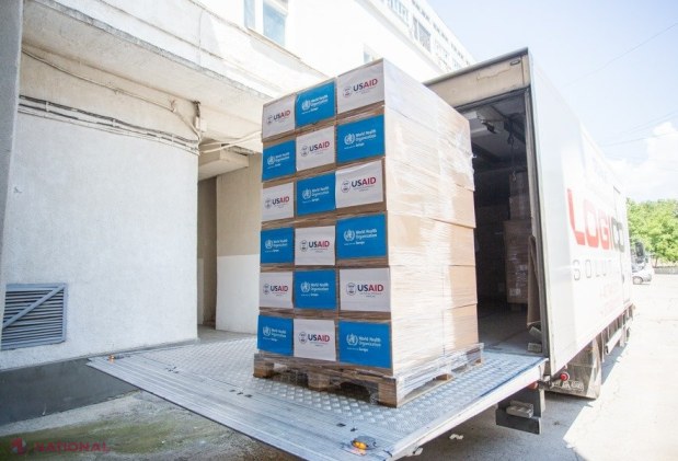 USAID și OMS, donație importantă pentru R. Moldova: O mașină cu dispozitiv de laborator care poate identifica virusul în timp real și seturi de reagenți și consumabile pentru a detecta COVID-19
