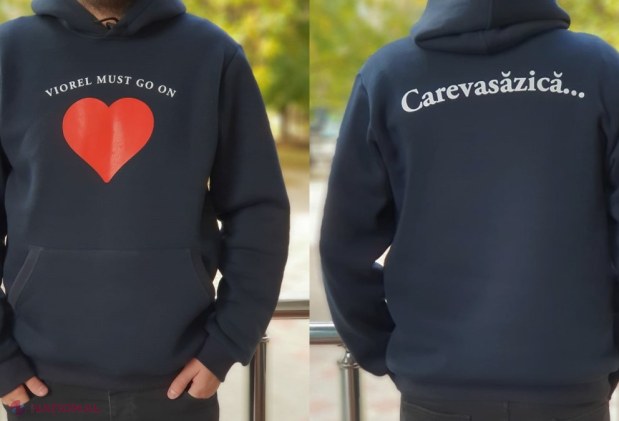 CARITATE // Hanorace cu mesaje marca Viorel Mardare, de VÂNZARE: Cum îl poți ajuta pe talentatul jurnalist și regizor să se trateze de cancer