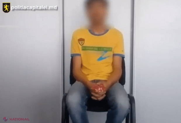Se dezbrăca în plină stradă și speria femeile din Chșinău. Ce le-a spus individul oamenilor legii care l-au reținut