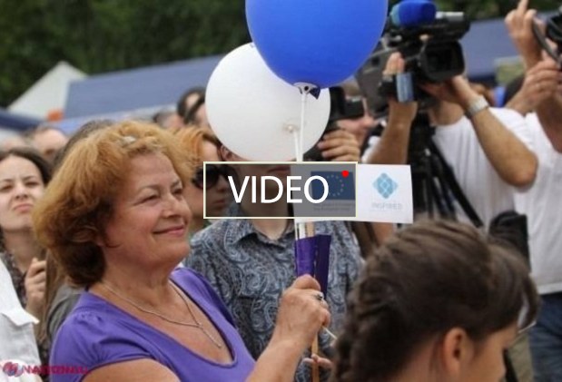 VIDEO // Ziua Europei, sărbătorită și în acest an mai TÂRZIU la Chișinău: Orășel European în inima capitalei 