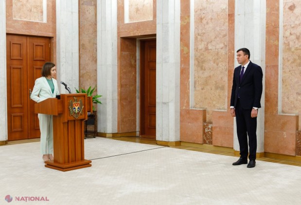 Maia Sandu, cerințe clare pentru noul ministru al Finanțelor, Petru Rotaru, după ce a depus JURĂMÂNUL de învestire. „Să acționați cu fermitate împotriva celor care încearcă să facă evaziune fiscală și să ocolească legea”