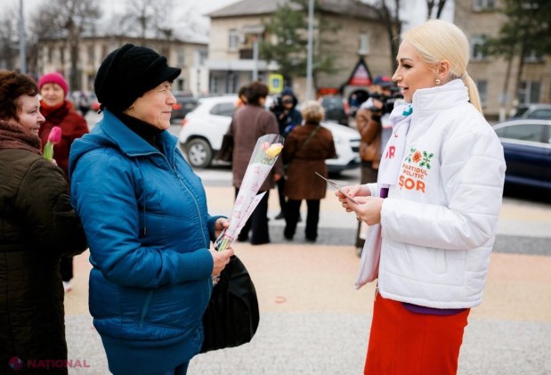 FOTO // Partidul „ȘOR” a felicitat cele 40 de mii de femei membre ale formațiunii din întreaga țară de Ziua Internațională a Femeii