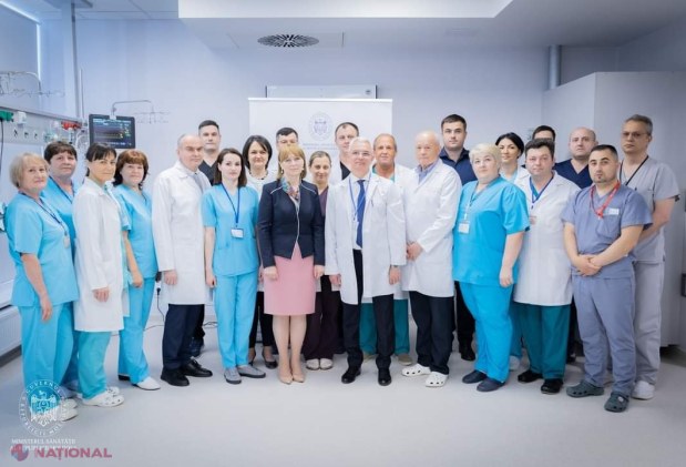 Secția Terapie Intensivă Chirurgie Septică a Spitalului Clinic Republican, inaugurată după reparație capitală: Investiţii de 25 de milioane de lei