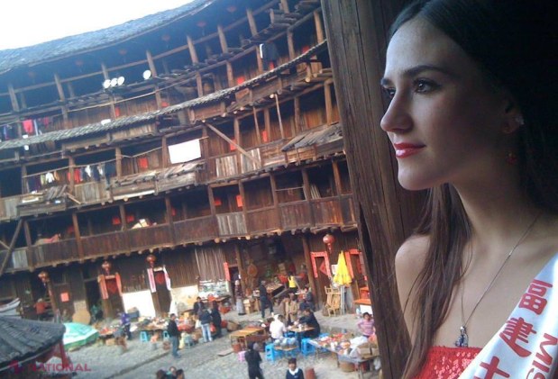 FOTO O basarabeancă, actriță într-un film din China! 