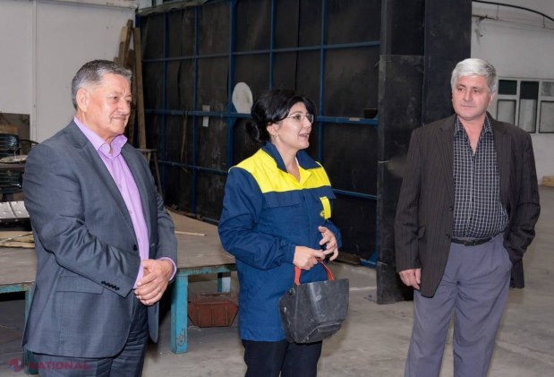 FOTO // Candidatul la Președinție Silvia Radu a renunțat la hainele elegante pentru SALOPETA de sudor