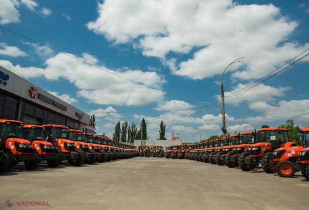 FOTO // Fermierii din R. Moldova pot achiziționa peste 100 de TRACTOARE în cadrul proiectului japonez 2KR