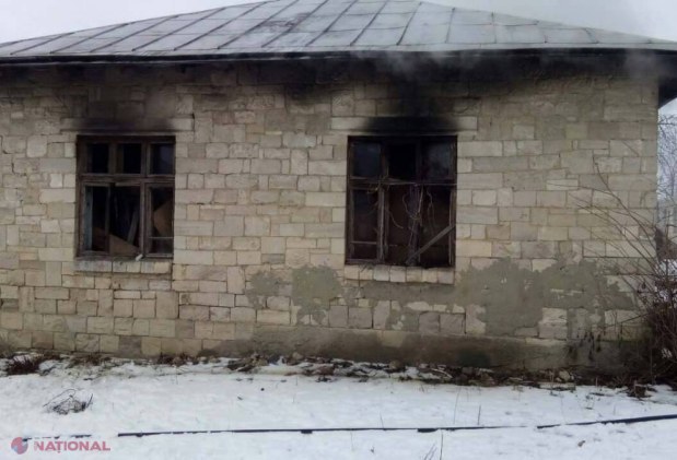 Moară în FLĂCĂRI într-un sat din raionul Hâncești