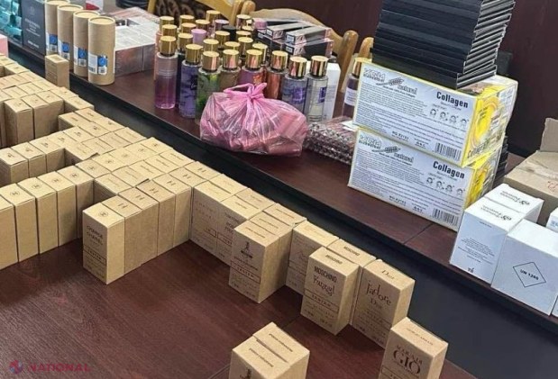Parfumuri și produse cosmetice, aduse ilegal din Ucraina în R. Moldova: Un tânăr de 24 de ani a rămas fără produse și riscă sancțiuni