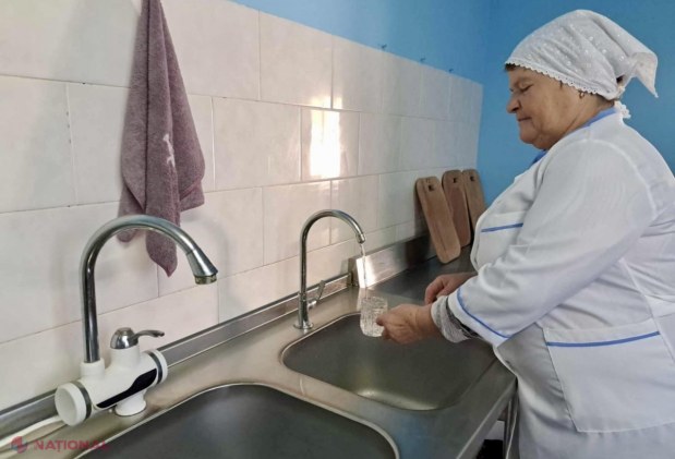 FOTO // Apă bună la robinet pentru 700 de gospodării din satul Hăsnășenii Mari, raionul Drochia