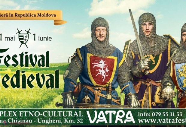 Festivalul Medieval, o premieră absolută pentru R. Moldova