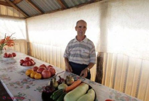 FOTO // Fermierul originar din R. Moldova care cultivă LEGUME-GIGANT! „Pepenele verde ajuge la 20 kg”