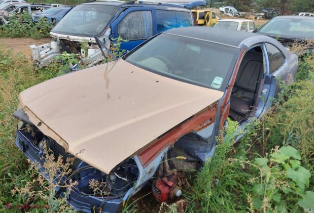 Un parc de DEZMEMBRĂRI auto din Chișinău, ticsit cu mașini cu numere străine: Posesorii a 23 de automobile au vrut să câștige sume frumoase, dar vor fi nevoiți să plătească mii de euro pentru vămuirea mijloacelor de transport