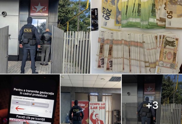 INTERCEPTĂRI // Oamenii lui Șor, SCUTURAȚI din nou de organele de drept: 50 de PERCHEZIȚII în dosarele privind cumpărarea voturilor și finanțarea ilegală a formațiunilor politice
