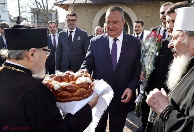 Premierul României, Nicolae Ciucă, vizită la Catedrala Sfinții Apostoli Petru și Pavel din Chișinău, ce aparține de Mitropolia Basarabiei: Sprijin pentru încheierea lucrărilor de construcție