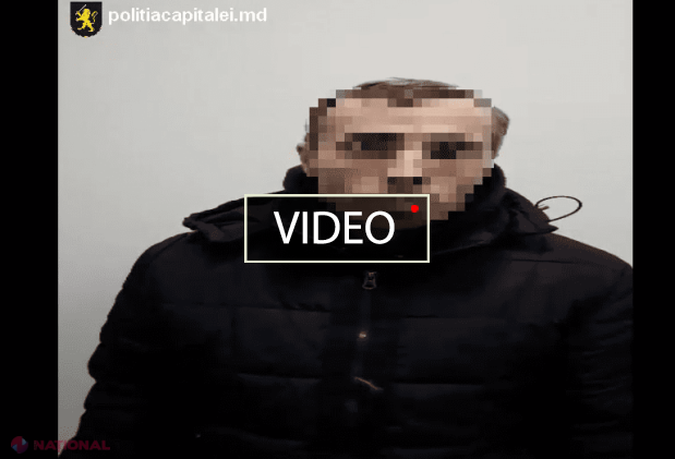 VIDEO // De unde s-a gândit să fure acest bărbat: A intrat in vestiarul unei școli de dans din Chișinău
