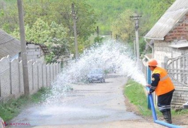 Trei sate din Căușeni au, după 20 de ani, APĂ potabilă