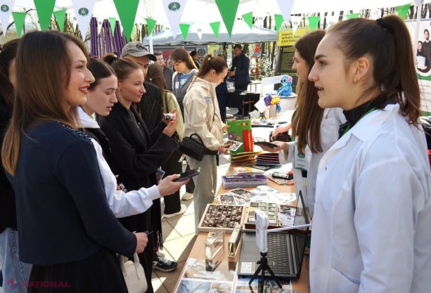 Târgul universitar „Învață în Moldova” atrage viitorii studenți din Orhei