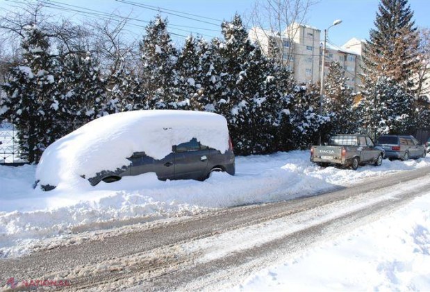 După zăpada de ieri, salvatorii au intervenit în peste 20 de cazuri