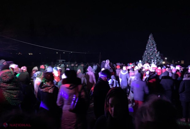 FOTO // Câte un Pom de Crăciun pentru fiecare dintre cele 43 de localități cu primari din partea Partidului „ȘOR”