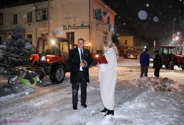 FOTO // „Orheiul, din nou este un exemplu pentru toată țara”: Autoritățile locale susțin că au MOBILIZAT toate serviciile comunale și au făcut față ninsorilor puternice